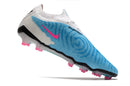 Chuteira de Campo NIKE PHANTOM GX ELITE FG - Branco/Azul