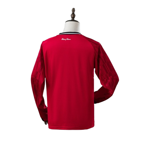 Camisa Manchester United l 25/26 Manga Longa - Torcedor Masculina
