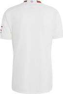 Camisa Manchester United lII 23/24 - Torcedor Adidas Masculina - Branca com detalhes em vermelho
