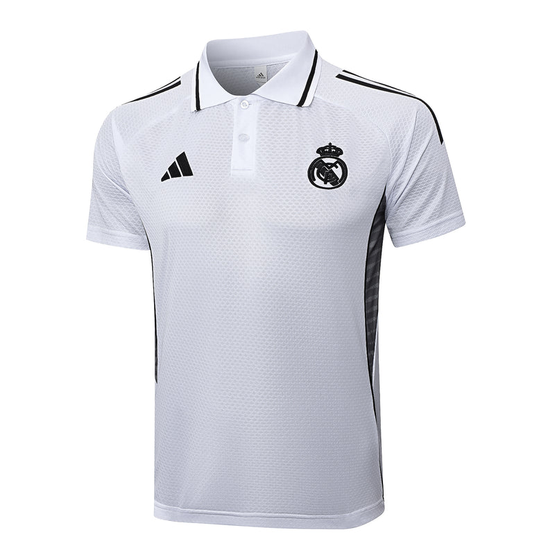 Conjunto Real Madrid Treino 24/25 - Masculino adidas - Branco