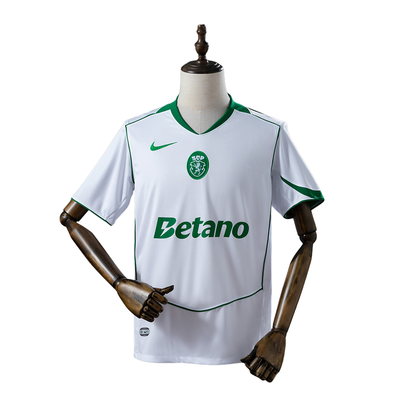 Camisa Sporting Lisboa TOTAL 90 - Torcedor Nike Masculina - Branco e verde