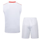 Conjunto Bayern München Treino Camisa Regata + short 25/26 - Masculino adidas - Branco