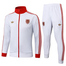 Conjunto Bayern München Treino 25/26 - Masculino adidas - Branco