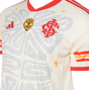 Camisa Internacional Edição Especial 23/24 - Torcedor Adidas Masculina - Branca com detalhes em vermelho e amarelo