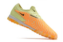 Chuteira de Campo Nike React Phantom GX Pro TF - Laranja/verde