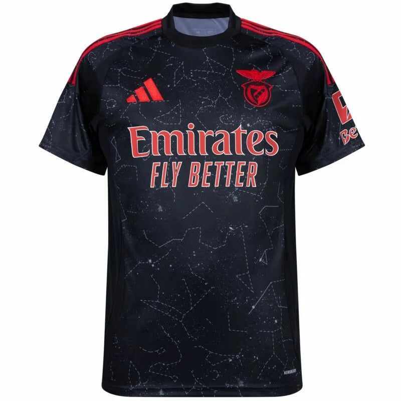 Camisa Benfica II 24/25 - Torcedor Adidas Masculina - Preta