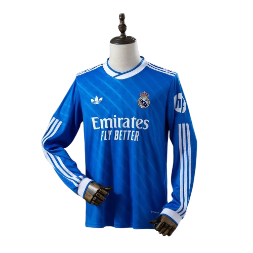 Camisa Real Madrid lll 25/26 Manga Longa - Torcedor Masculina