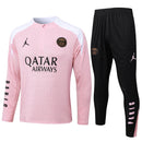 Conjunto Paris Saint-Germain Treino 24/25 - Masculino Jordan - Rosa (joagdor)