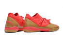 Chuteiras de futebol Puma Future Z 1.3 Teazer IC - Vermelho/Ouro escovado