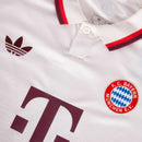 Camisa Bayern de Munique III 24/25 - Torcedor Adidas Masculina - Bege com detalhes em vermelho