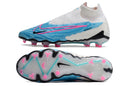 Chuteira de Campo NIKE PHANTOM GX ELITE DF Link FG -  Branco/Azul