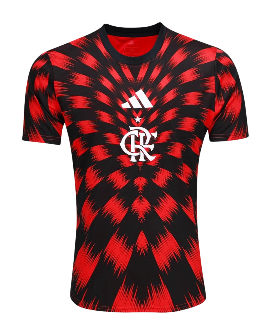 Camisa Flamengo 25/26 Pré-Jogo - Versão Torcedor