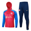 Conjunto Barcelona Treino 24/25 - Masculino Nike - Vermelho