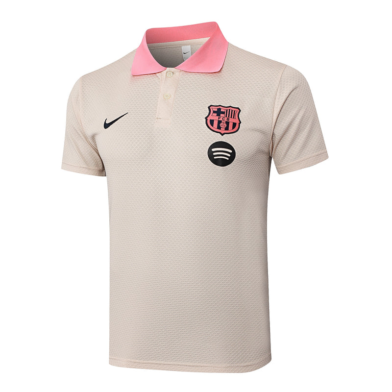 Conjunto Barcelona Treino 25/26 - Masculino Nike - Bege
