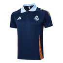 Conjunto Real Madrid Treino 24/25 - Masculino adidas - Azul (gola azul claro)