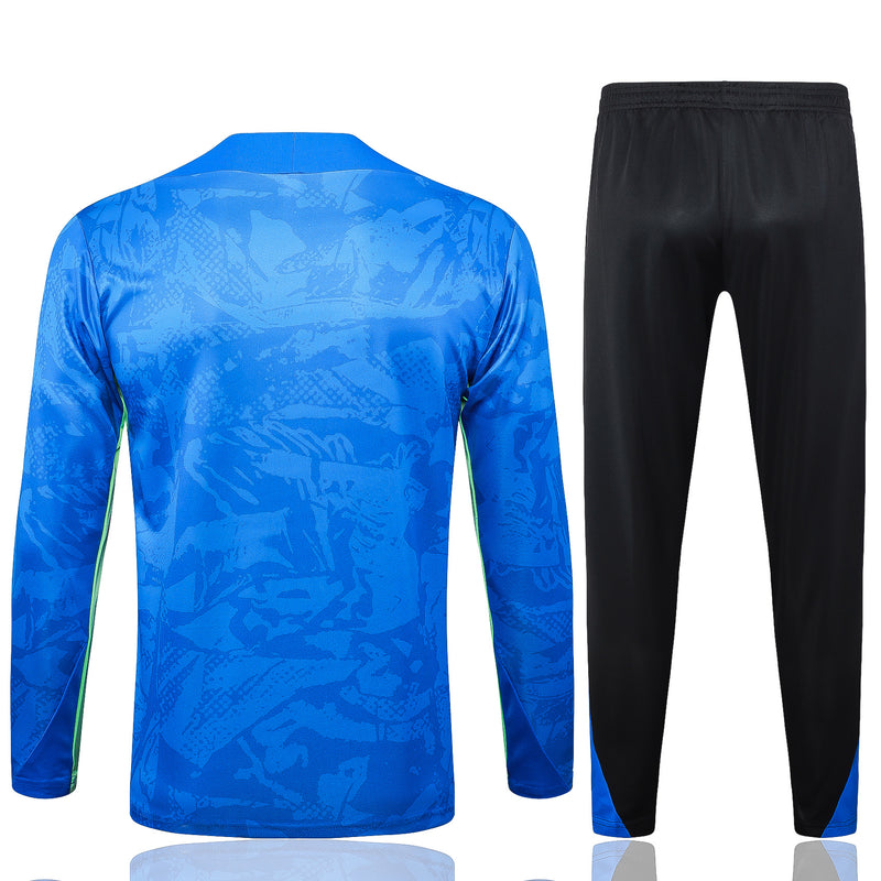 Conjunto Barcelona Treino 24/25 - Masculino Nike - Verde Fluorescente