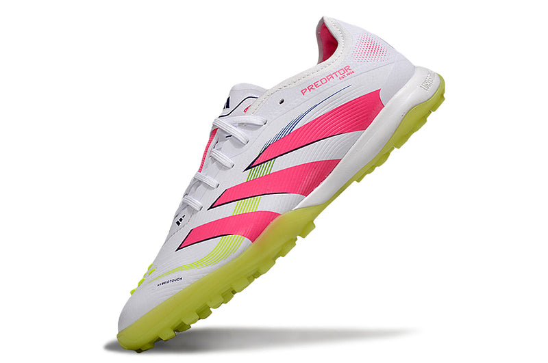 Chuteiras de futebol adidas Predator Pro TF - Branco e Rosa