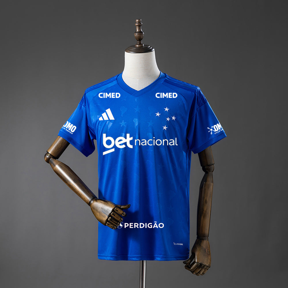 Camisa Cruzeiro 26/27 I Home - Versão Torcedor - Todos Patrocinios