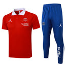 Conjunto Paris Saint-Germain Treino 24/25 - Masculino Jordan - Vermelho