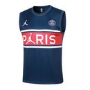 Conjunto Paris Saint-Germain Treino Camisa Regata + short 24/25 - Masculino Jordan - Azul Royal