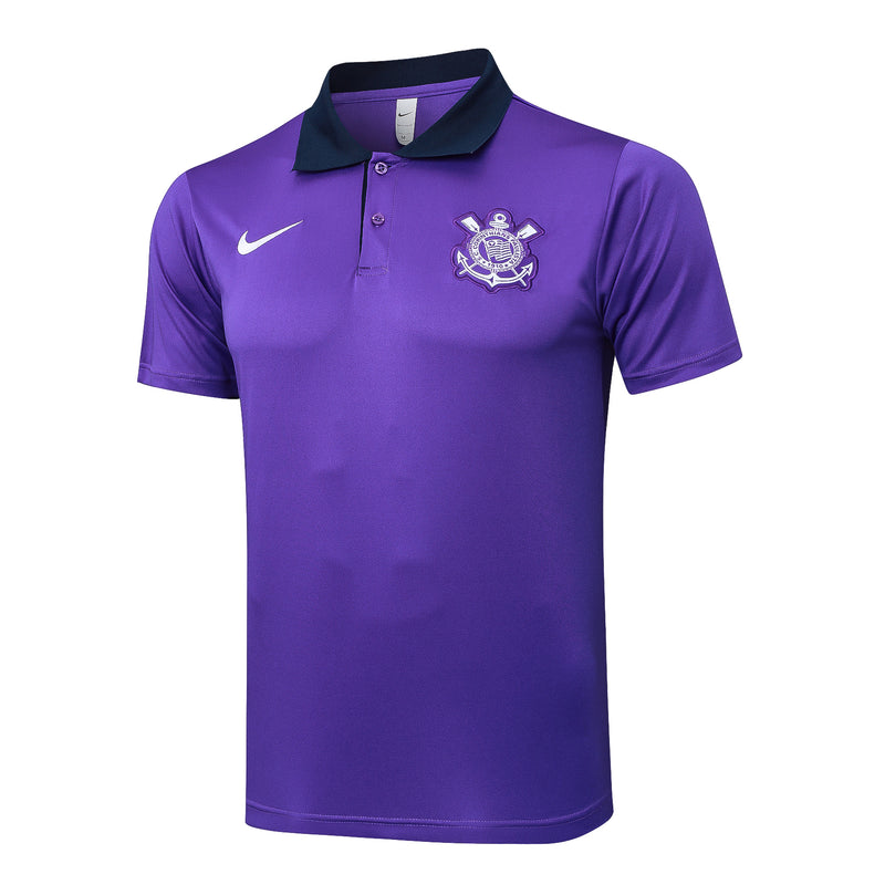 Conjunto Corinthians Polo 24/25 - Masculino Nike - Roxo