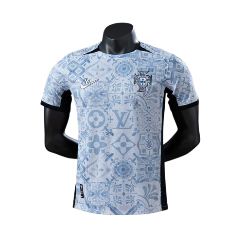 Camisa Portugal Collab LV Ediçao Especial - Jogador Masculina