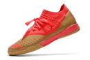 Chuteiras de futebol Puma Future Z 1.3 Teazer IC - Vermelho/Ouro escovado