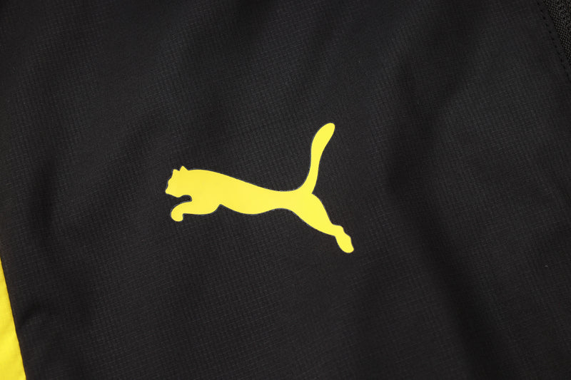 Conjunto Borussia Dortmund Treino 23/24 - Masculino Puma - Preto