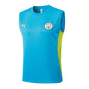 Conjunto Manchester City Treino Camisa Regata + short 24/25 - Masculino Puma - Azul