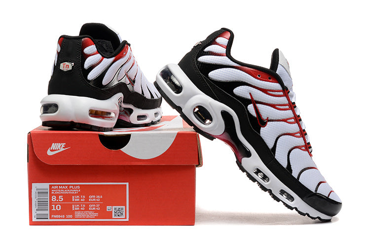 Nike Air Max Plus TN - Unisex - Branco/Preto/Laranja