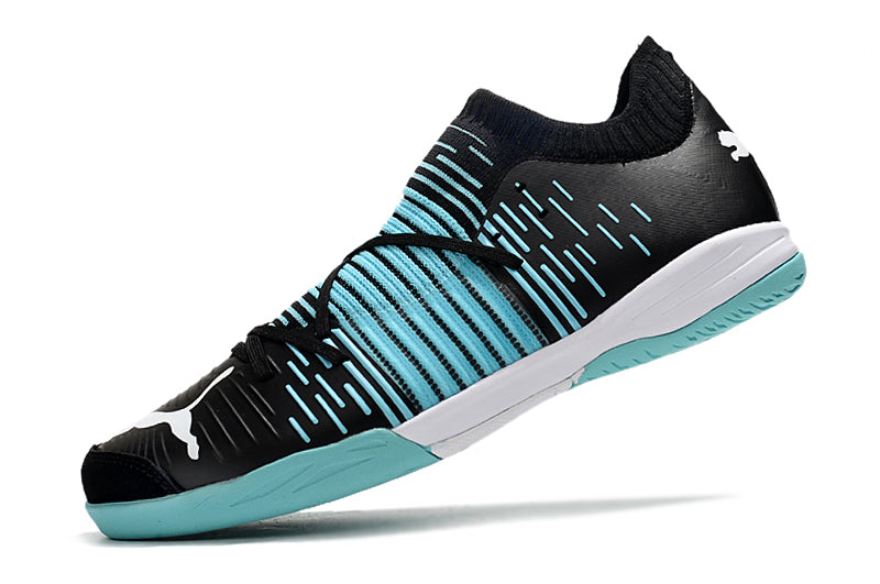 Chuteiras de futebol PUMA FUTURE Z IC - Preta/Azul claro