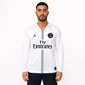 Camisa Paris Saint-Germain 18/19 Champions League White - Versão Retrô