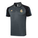 Conjunto Real Madrid Treino 23/24 - Masculino adidas - Cinza e preto