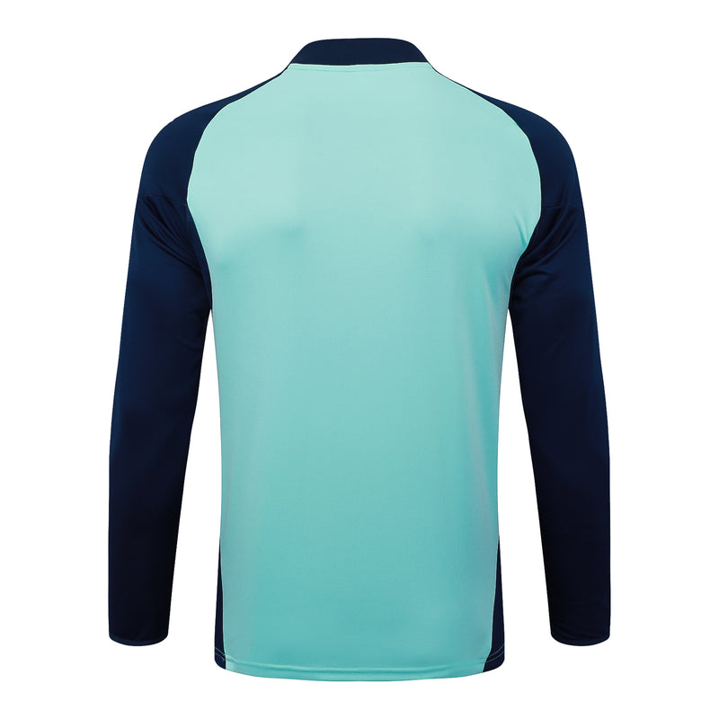 Conjunto Arsenal Treino 24/25 - Masculino Adidas - Azul agua / azul escuro
