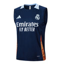 Conjunto Real Madrid Treino Camisa Regata + short 24/25 - Masculino adidas - rosa claro