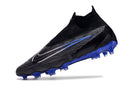 Chuteira de Campo NIKE PHANTOM GX ELITE DF Link FG -  Preto/Azul