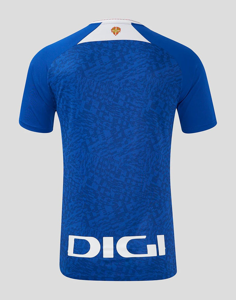 Camisa Athletic Bilbao Il 24/25 Torcedor Castore Masculina - Azul com detalhes em Branco