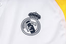 Conjunto Real Madrid Treino 24/25 - Masculino adidas - Branco (mangas amarelas)
