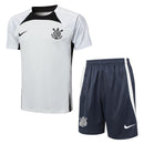 Conjunto Do Timão de Treino 24/25 - Masculino Adidas - Branco