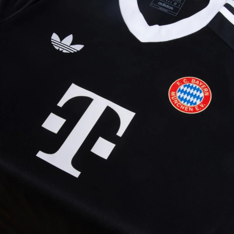 Camisa Bayern de Munique Goleiro 23/24 - Torcedor Adidas Masculina - Preta