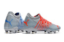 Chuteira de Campo Puma Future Z 1.3 Teazer FG - Cinza/Azul/Laranja