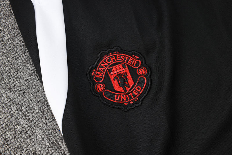 Conjunto Manchester United 24/25 - Masculino Adidas - Vermelho
