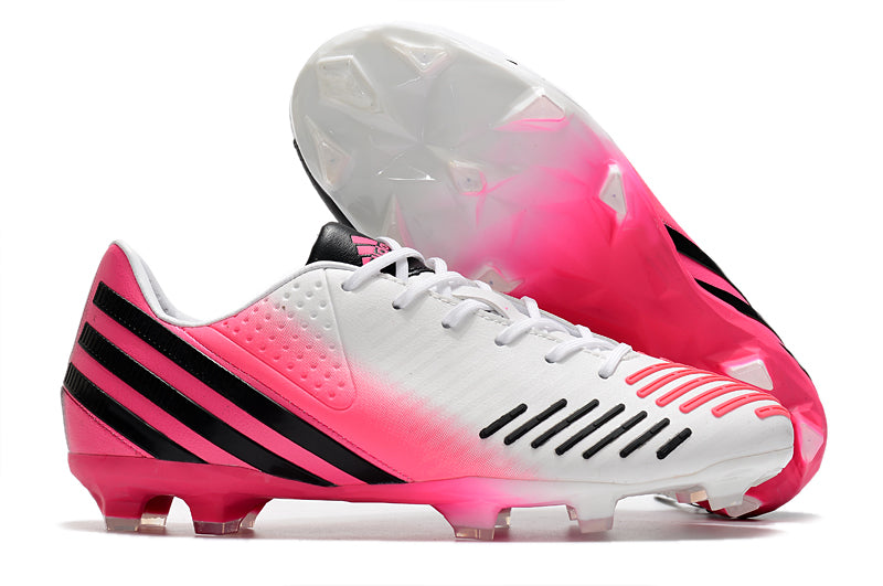 Adidas Predator Falcon Retro FG Football Boots - White and Pink