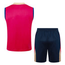 Conjunto Barcelona Treino Camisa Regata + short 24/25 - Masculino Nike - vermelho
