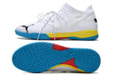 Chuteiras de futebol Puma Future Z 1.3 Teazer IC - Branco/Azul