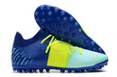 Chuteira Puma Future Z FG/AG - Azul/Amarelo/verde agua