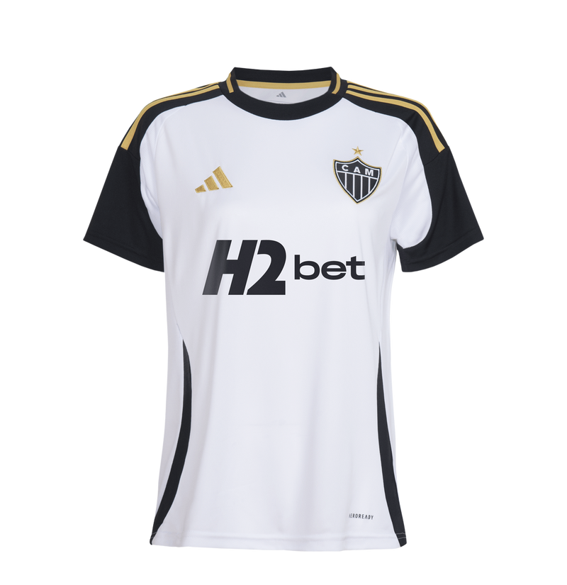 Camisa Atlético Mineiro lI 25/26 - Torcedor Adidas Feminina - Branca