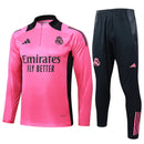 Conjunto Real Madrid Treino 24/25 - Masculino Adidas - rosa fluorescente