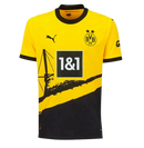Camisa Borussia Dortmund 23/24 - Torcedor Puma Masculina - Amarela com detalhes em preto