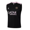 Conjunto Paris Saint-Germain Treino Camisa Regata + short 24/25 - Masculino Jordan - Preto